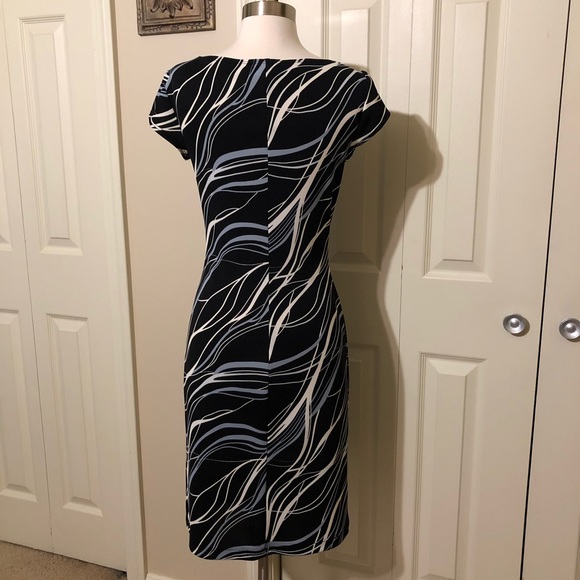 Print Stretch Sheath Dress - Picture 3 of 3